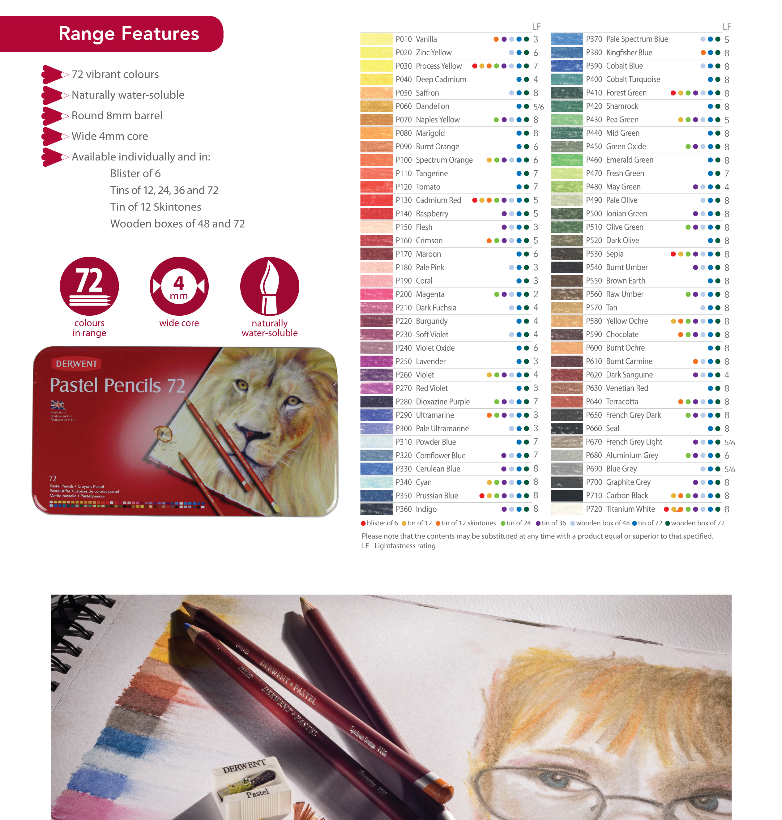 DERWENT Pastel Pencils Malaysia - Pastel - ACCO Brands Asia - Malaysia