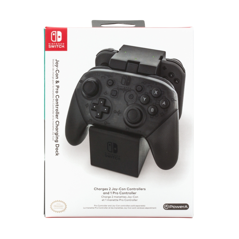 Nintendo Switch Joy-Con Charging Support Black