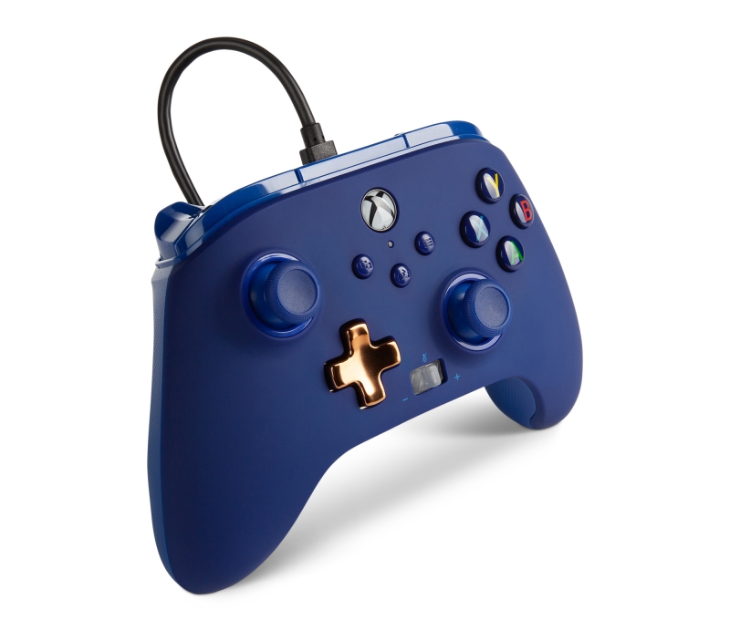 Power A Enhanced Wired Controller Midnight Blue (Serie X/S)