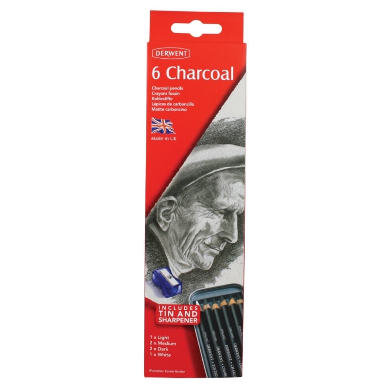 Derwent Charcoal Pencil Dark